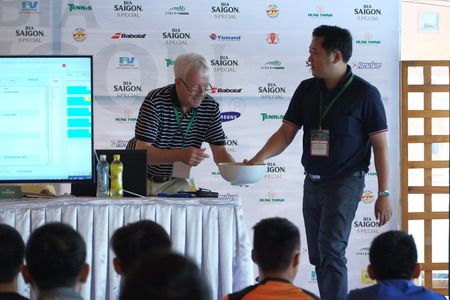 Chính thức khởi tranh giải quần vợt VietNam Open 2015